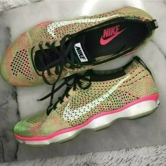 Nike Flyknit Zoom Agility 8 Black Hyper Pink - Picture 4 of 10